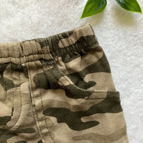 Carter’s Baby Shorts 3M | Brown Camo Print | GUC - Picture 5 of 15